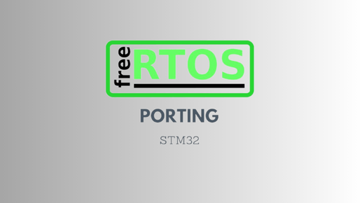 Porting FreeRTOS on STM32